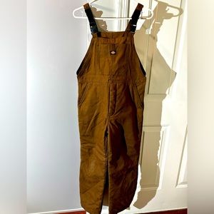 Dickies Youth Medium Insulated Denim Bibs